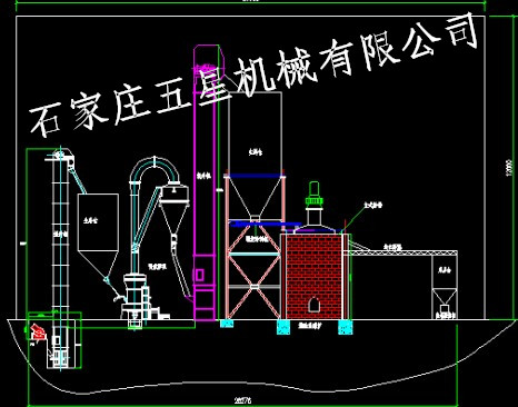 脱硫石膏粉生产线工艺流程
